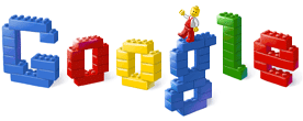 Google Lego Logo: Google Offers Lego 50th Birthday Wishes