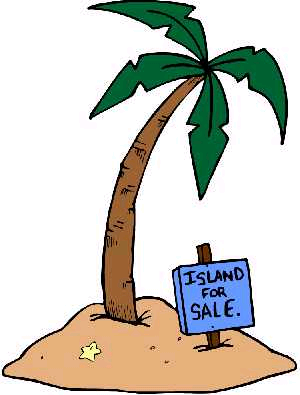 Palm Tree Island Clipart - Free Clipart Images