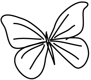 Butterfly Drawings In Pencil - ClipArt Best