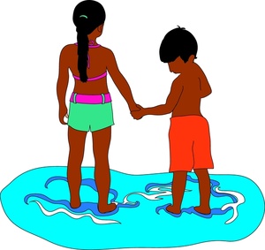 Brother and sister clipart