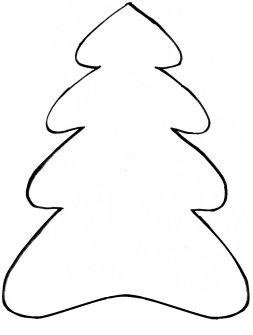 Tree Cut Out Pattern - ClipArt Best