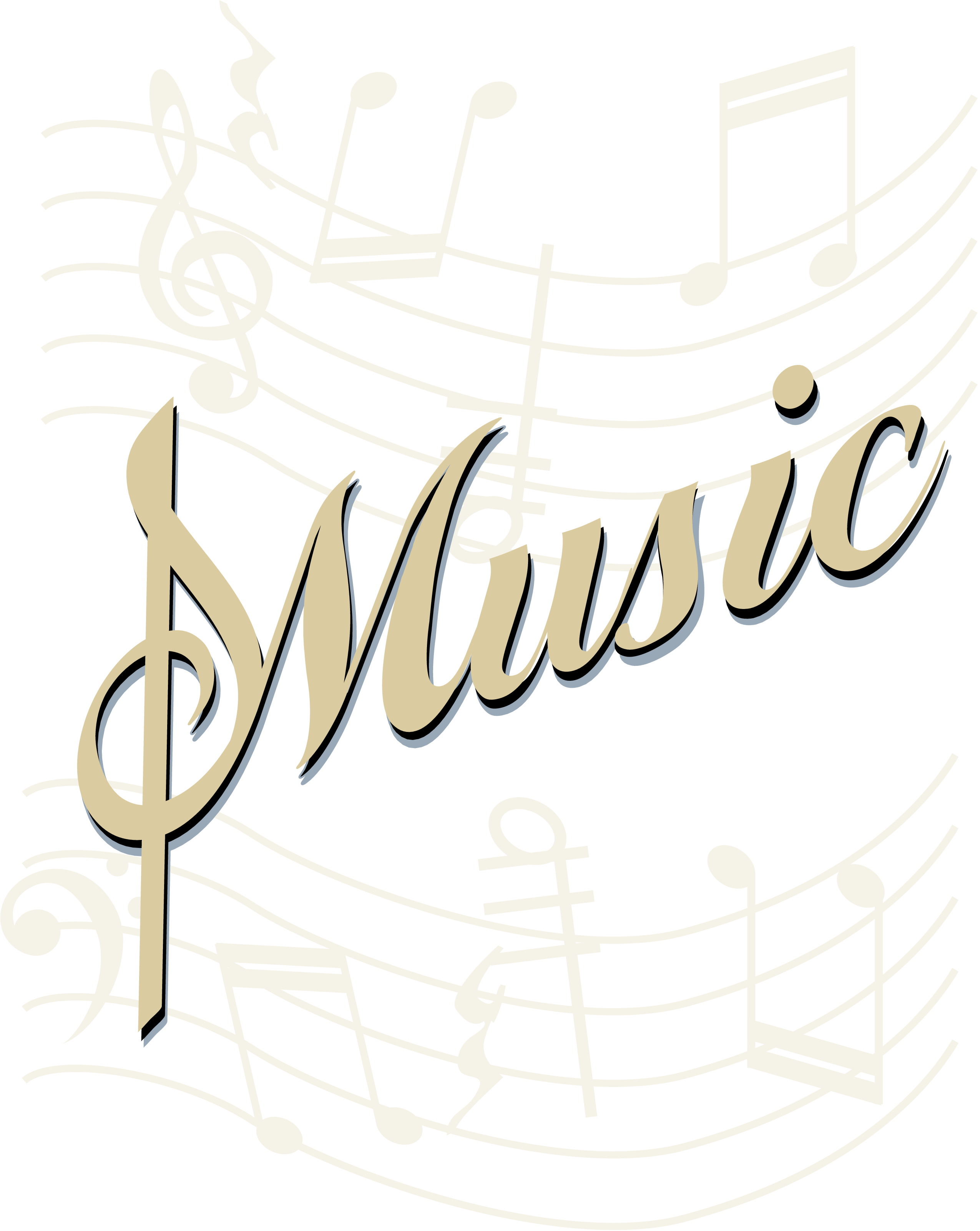 Music Background Clipart