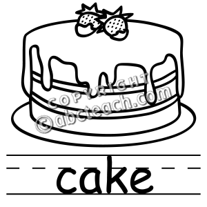 Cake clipart black - ClipartFox