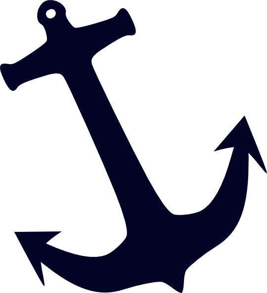 Simple Anchor Clipart