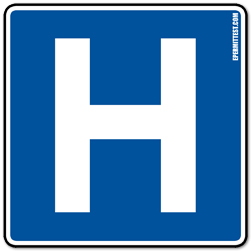 Hospital | Guide Road Signs