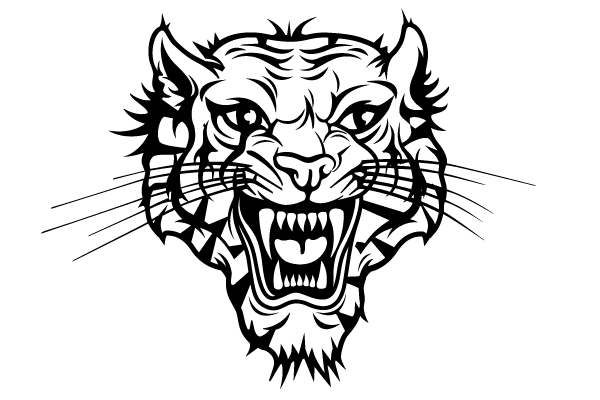 Tiger Head Vector Illustration | Download Free Vector Graphic ...
