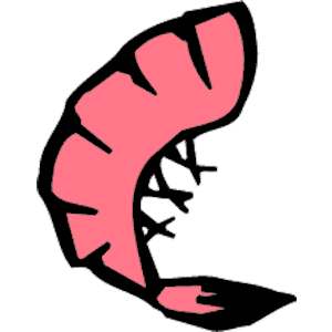 Shrimp clipart cliparts of free download wmf - Clipartix