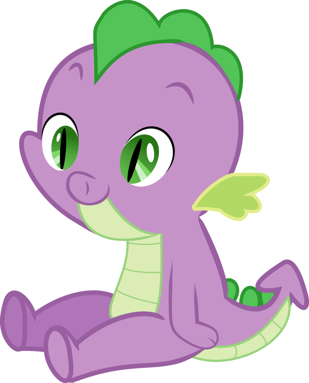 Spike baby dragon-Vector by XelborreX on DeviantArt