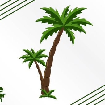 20+ Palm Tree Clip Art Vectors | Download Free Vector Art ...