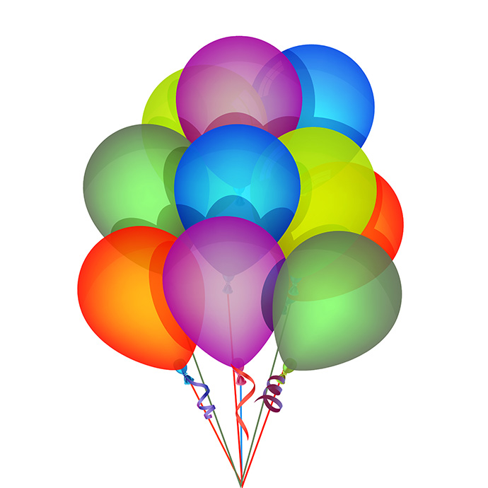 Birthday Balloons Free Vector | free vectors | UI Download