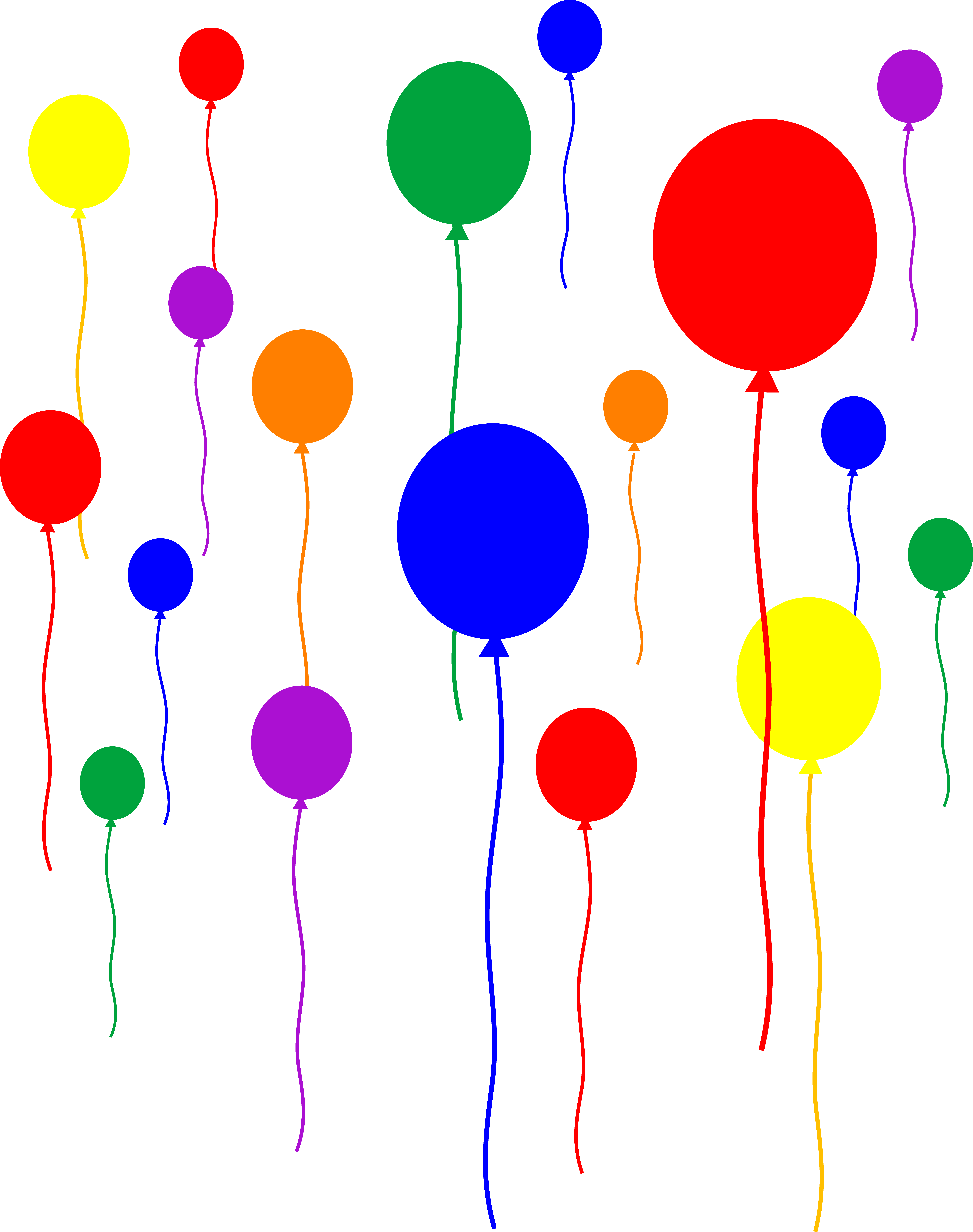 Animated Birthday Balloons Clip Art Clipart Best 