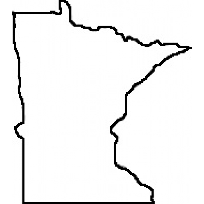 Minnesota outline clipart