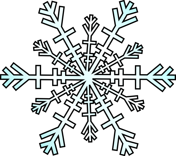 Snowflake clipart vector