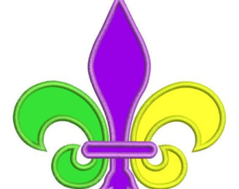 Mardi Gras Beads Clip Art