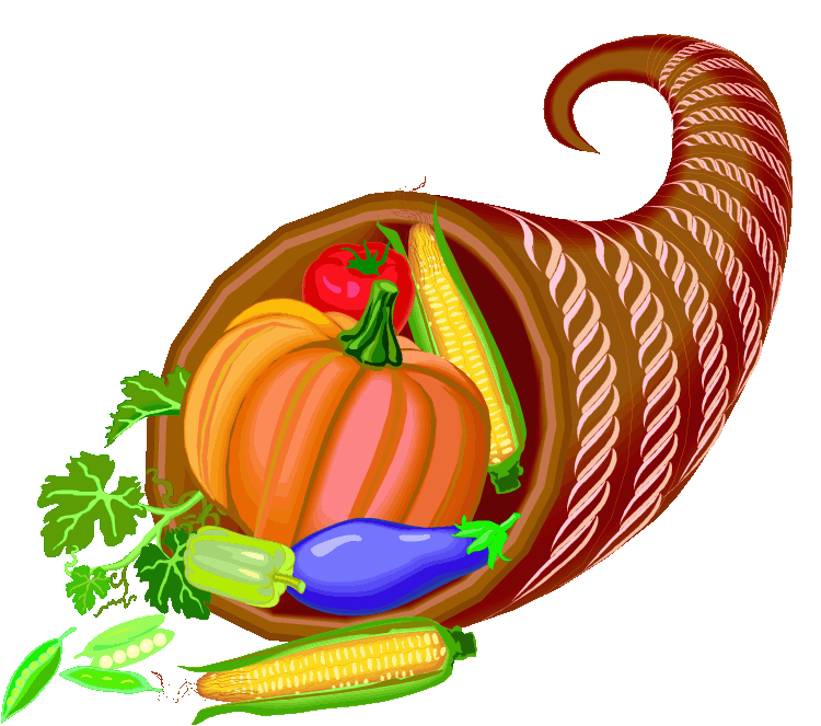 Thanksgiving hand food clipart