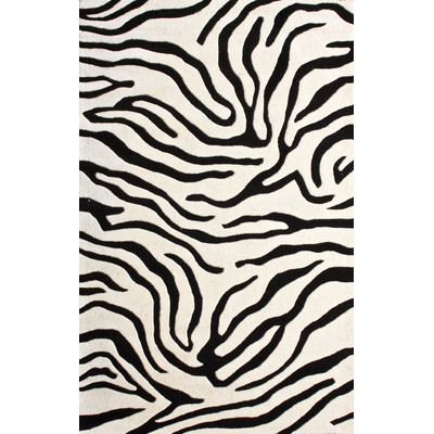 nuLOOM Moderna Black Zebra Print Rug | Wayfair