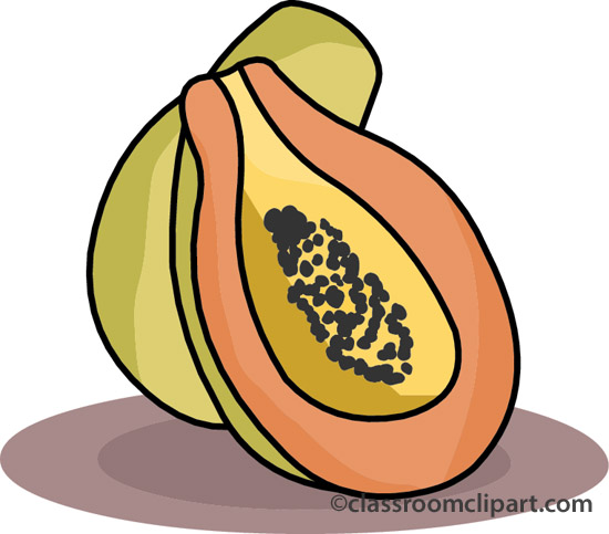 Papaya Clipart