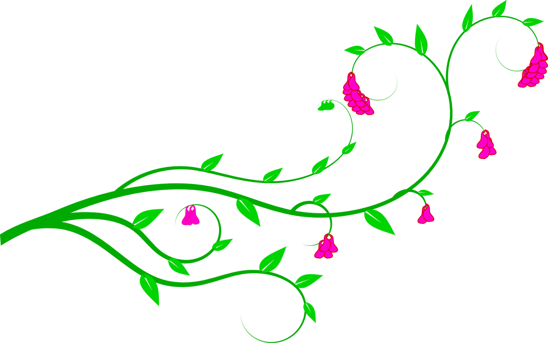 Clipart flowers and vines