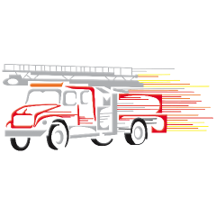 Fire Truck Outline - ClipArt Best
