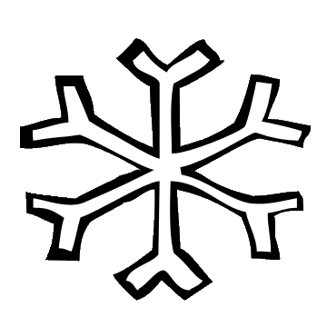 Snowflake on snowflakes public domain and clip art - Clipartix