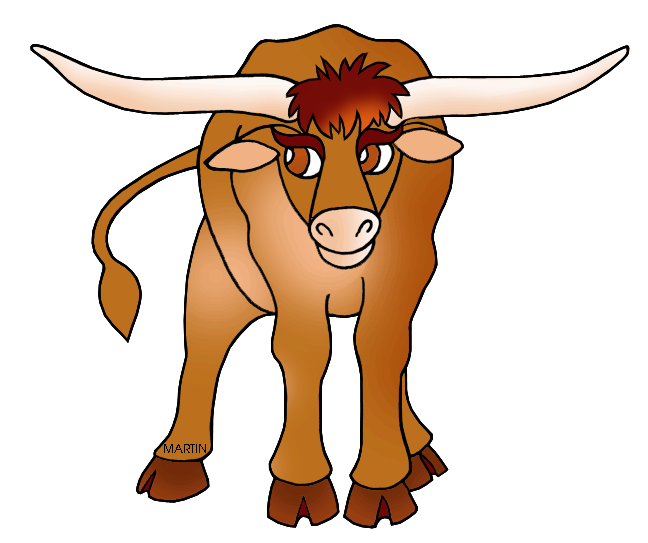 Longhorn clipart pictures