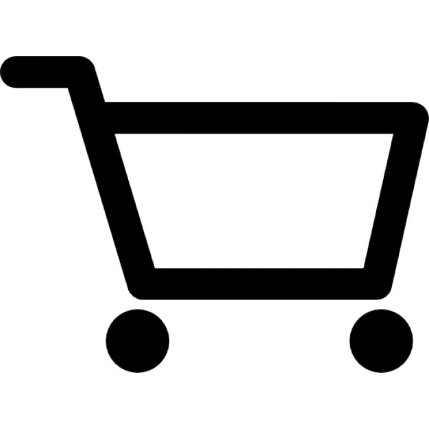 Shopping cart commercial interface symbol outline Icons | Free ...