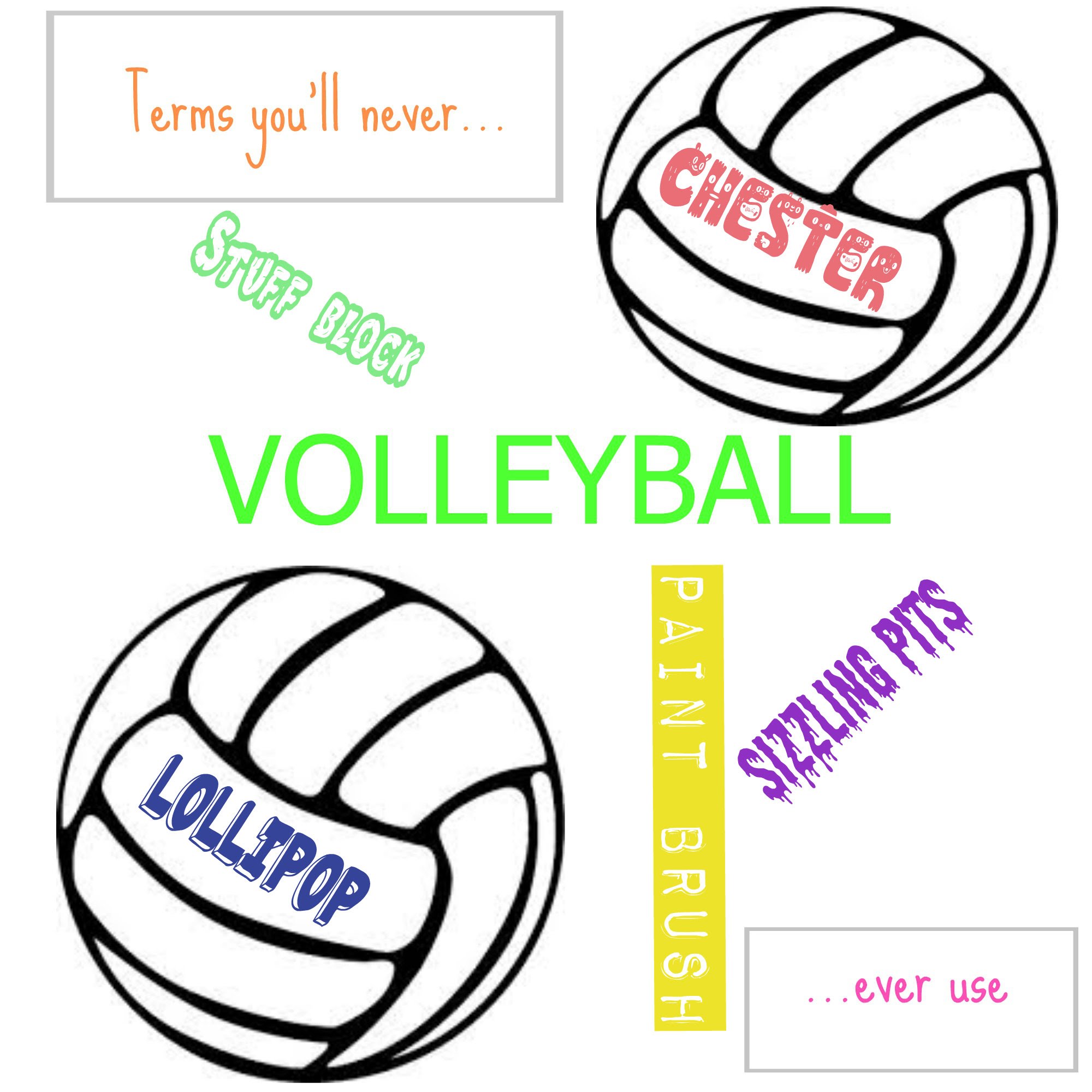 Volleyball Terms You Will Never EVER Use - YouTube