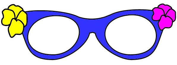 Eye glasses clip art