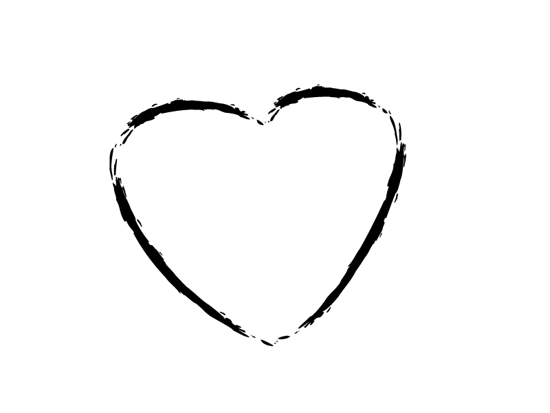 Heart Outline Clipart Png