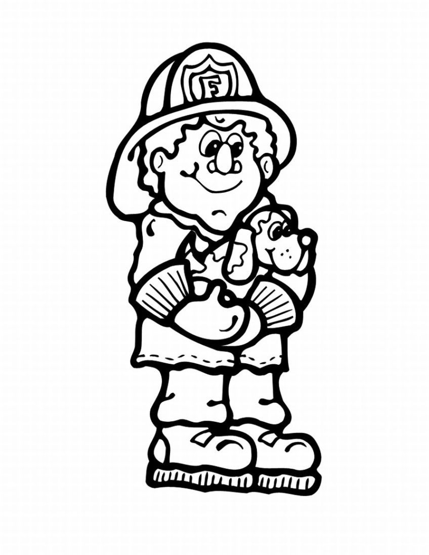 Fire Safety Coloring Pages - Whataboutmimi.com
