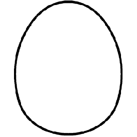 Images of Egg Outline - Jefney