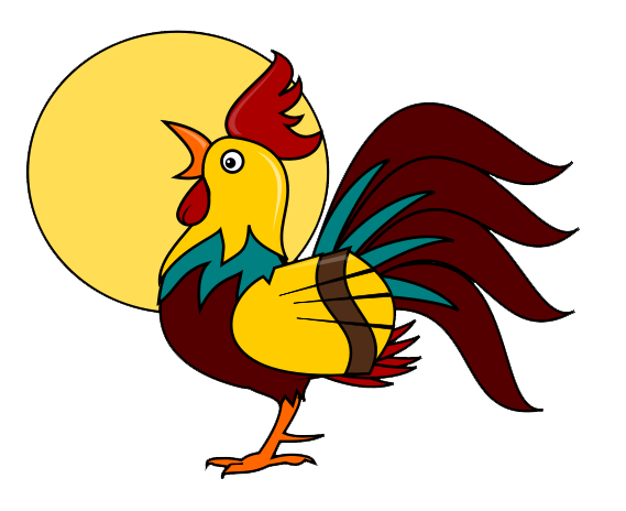 Clipart rooster