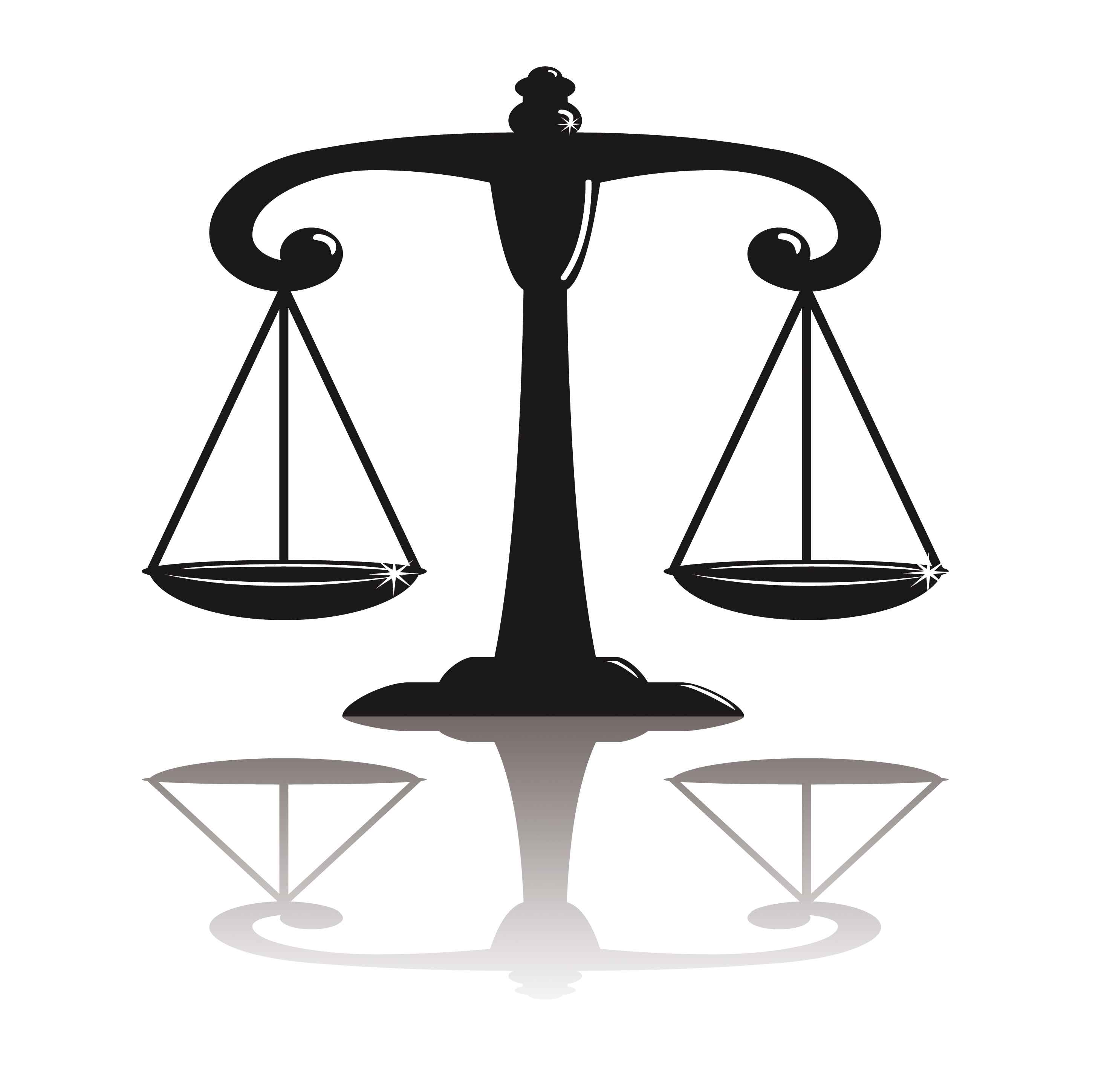 Attorney Scales Clipart