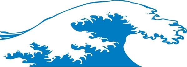 Water waves clip art