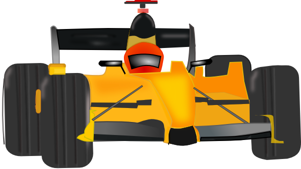 Cartoon Race Car Clipart