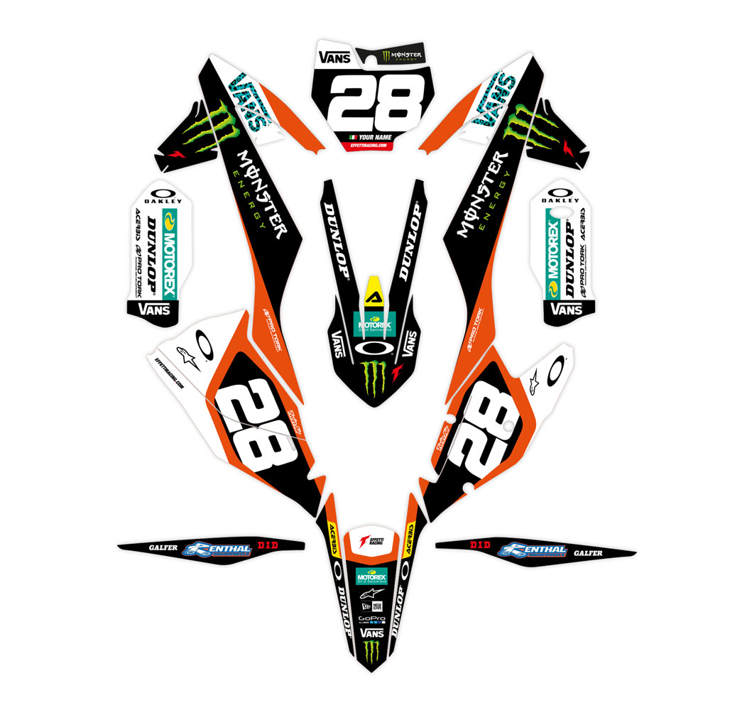 MONSTER ENERGY - KTM - Effetti Racing - MX Graphics - Grafiche ...