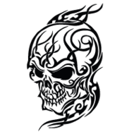 Tengkorak Logo Clipart - Free to use Clip Art Resource