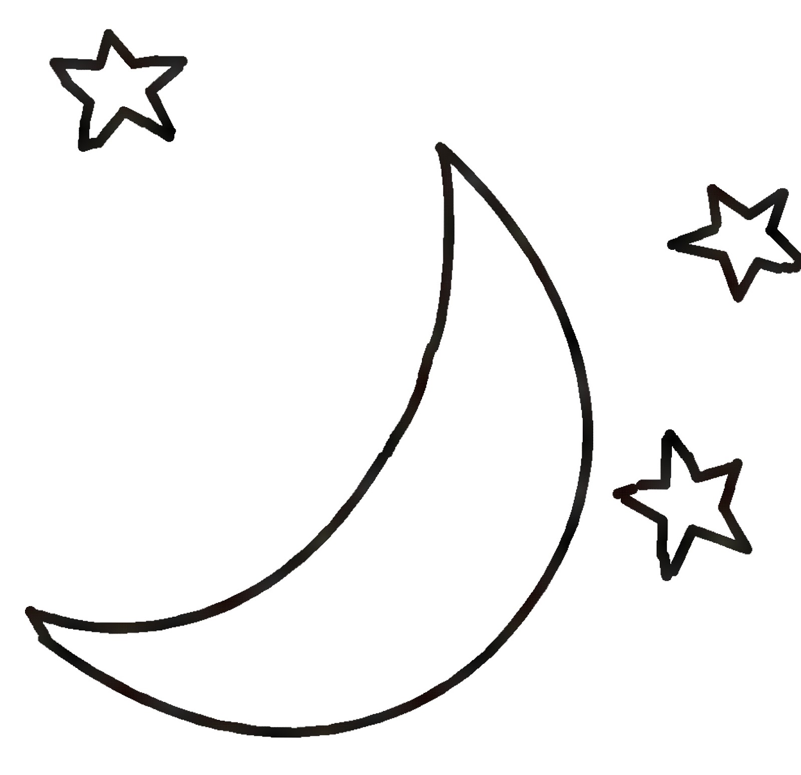 Night Stars Clipart