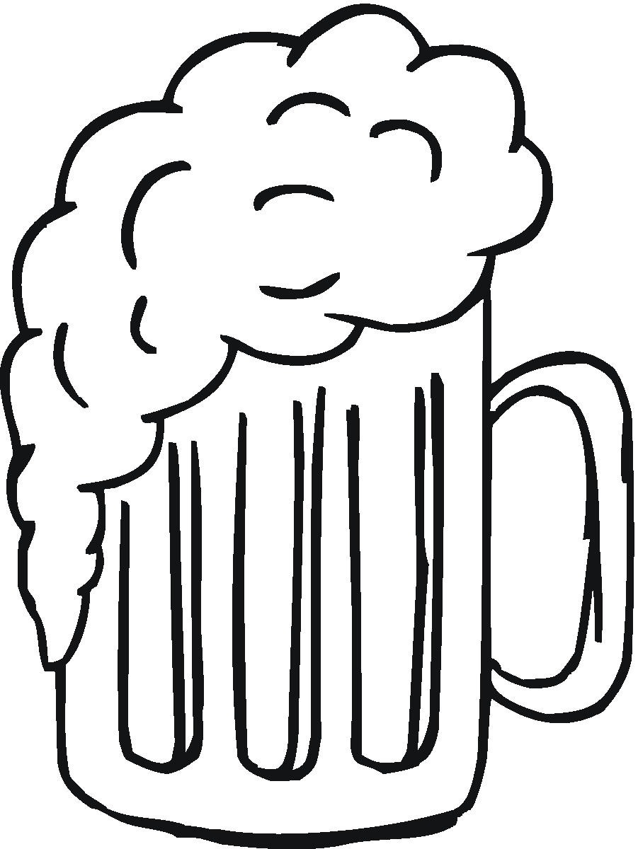 Beer foam clipart