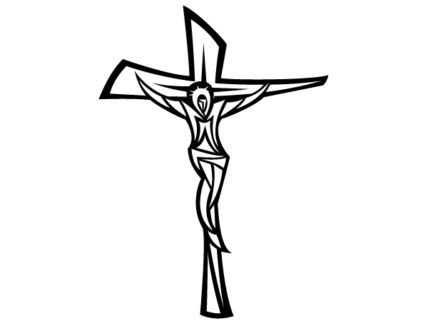 Cross black and white baptism cross clipart black and white free 2 ...