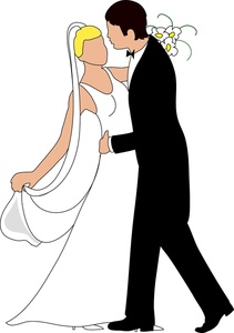 Bride And Groom Clip Art Free - ClipArt Best