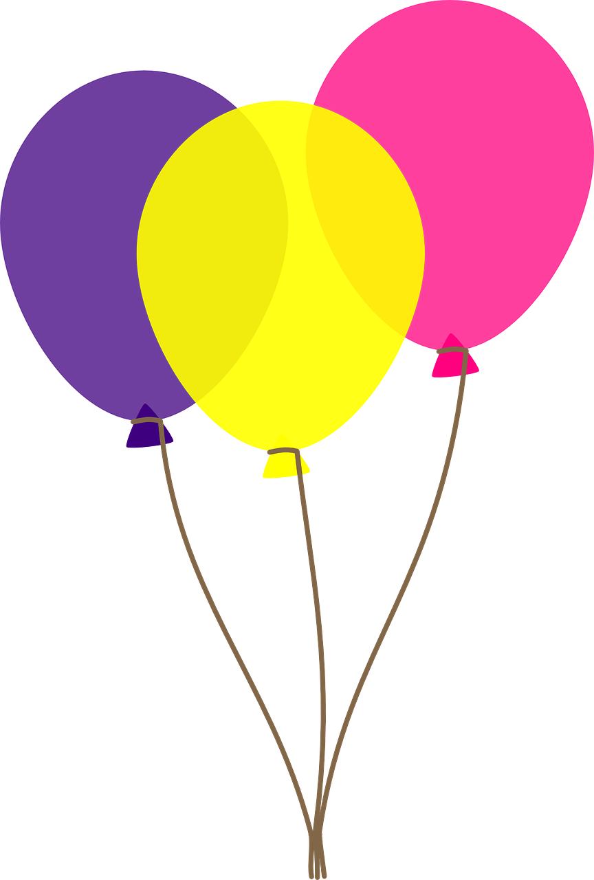 Balloons clip art pictures
