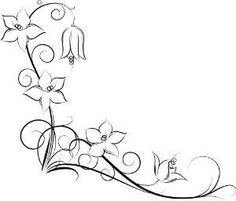 Flowers and vine tattoo. I like but its a bit much for me...I just ...
