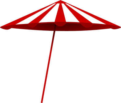 Beach Umbrella Clipart