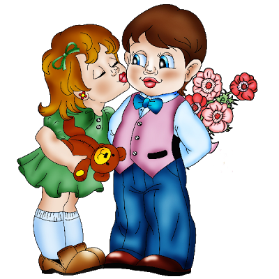 Wallpapers Boy Love Girl Cute Cartoon Children . 400x400 | #176230 ...