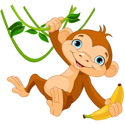 Monkey Clip Art Free - Tumundografico