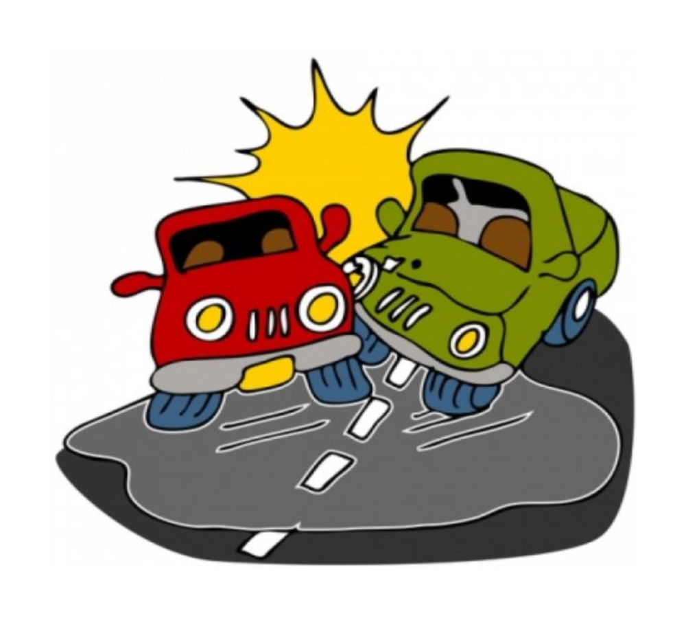 Cartoon Car Crash Clipart