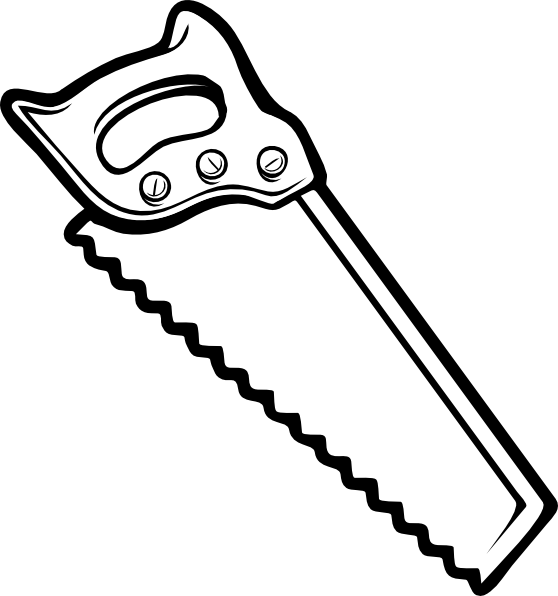 Hand Saw Clipart