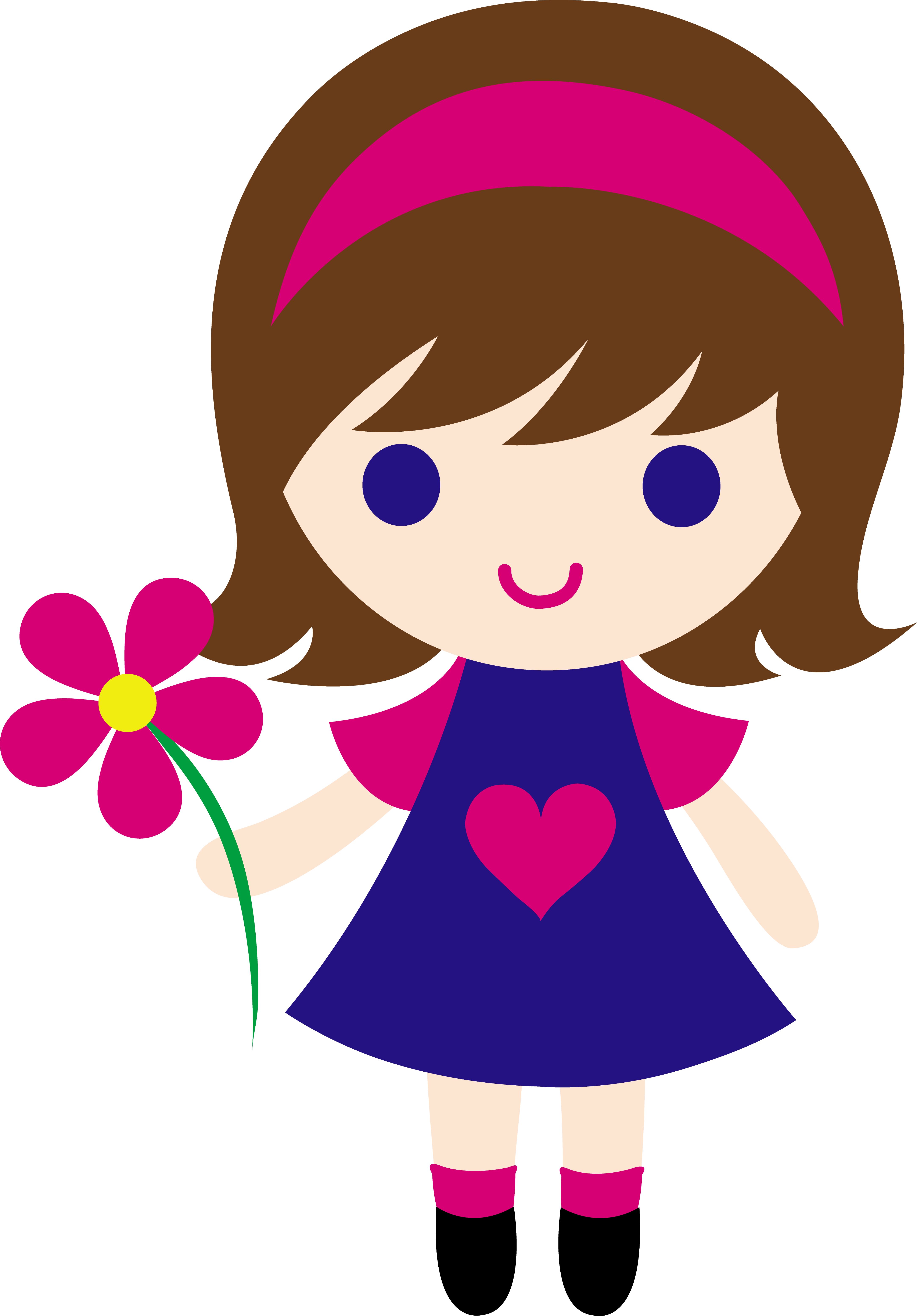 Cartoon Girl Picture | Free Download Clip Art | Free Clip Art | on ...