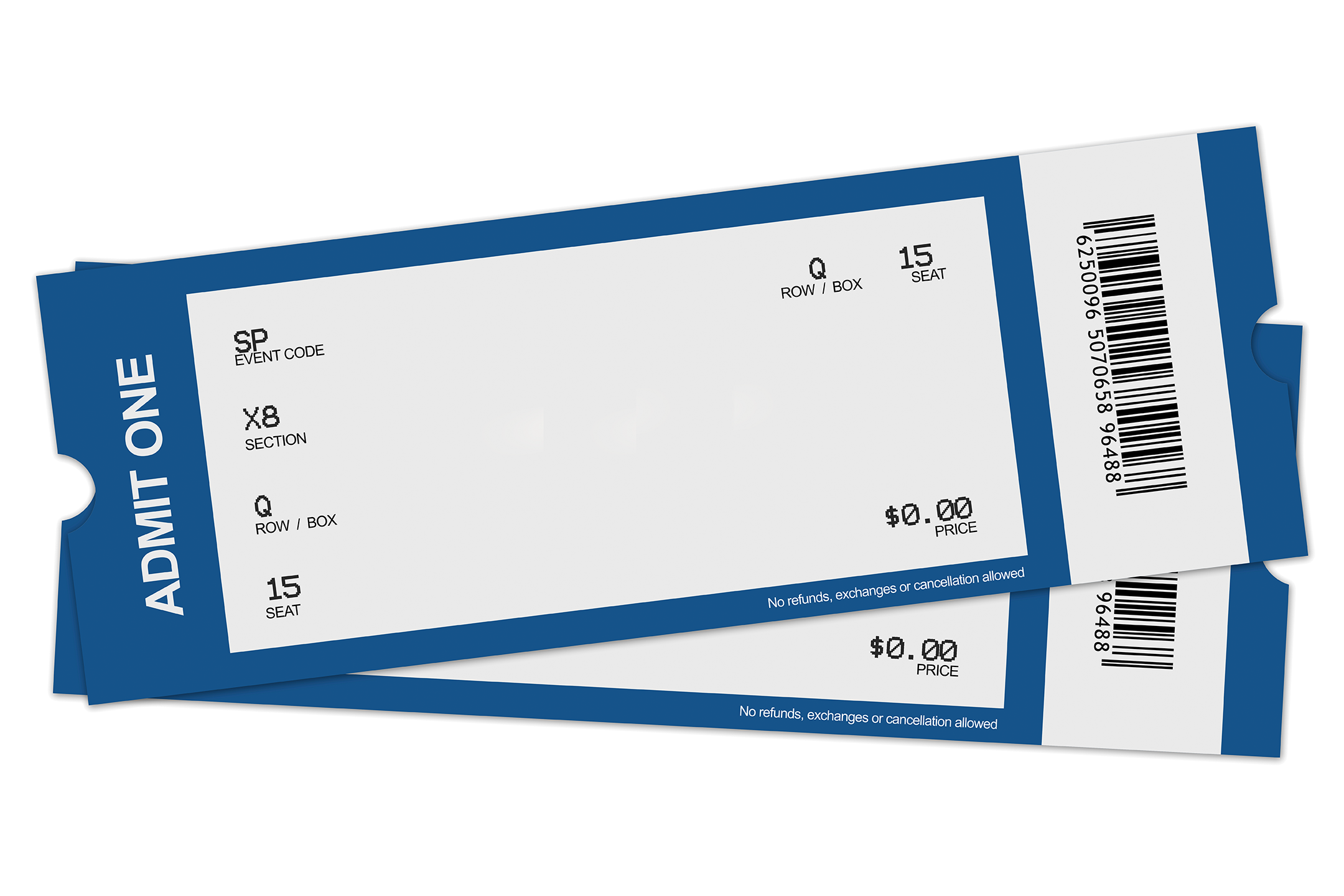 Football Ticket Template Free Download